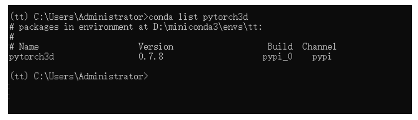 安装了pytorch3d 安装了pytorch3d